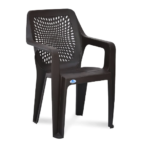 Nilkamal Trendy Plastic Chair with Arm Rest