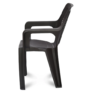 Nilkamal Trendy Plastic Chair with Arm Rest