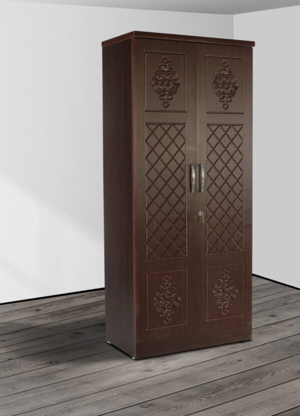 Premium MDF board 2 door wardrobe